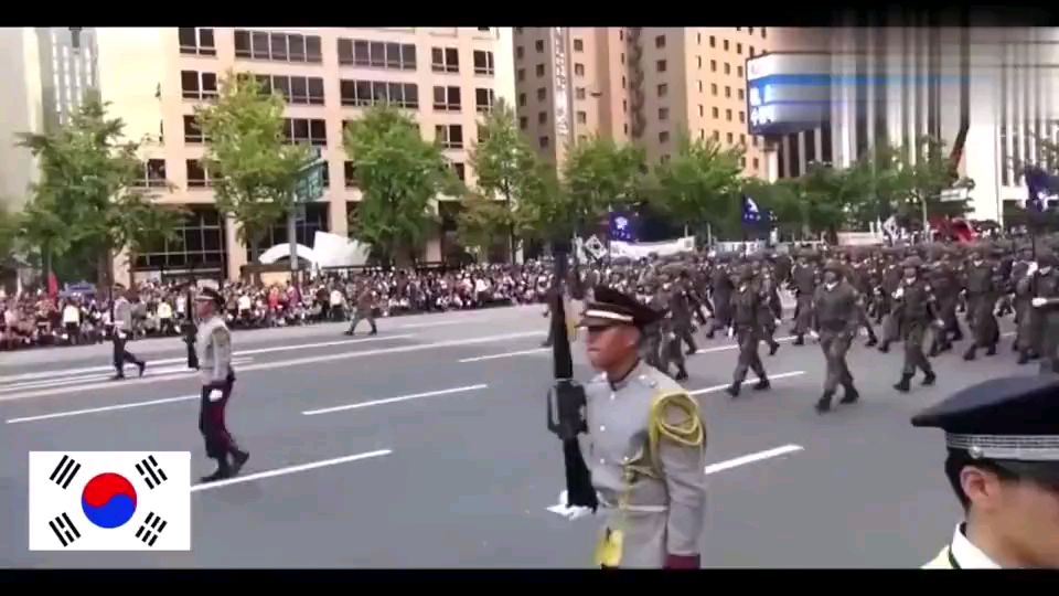 韩国阅兵 路过的都是什么方阵